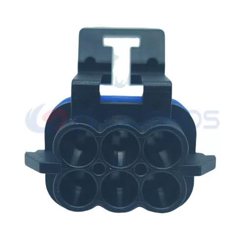 Auto Parts Warm Water Valve Plug Car Connector Waterproof Shell Suitable for Buick 6-pin Female 12052848